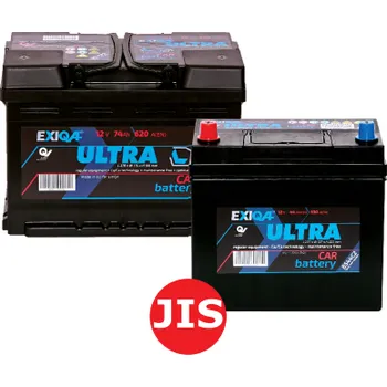 Autobaterie Autobaterie EXIQA ULTRA 12V 60 Ah 500 A, , EXIQA, B560B2