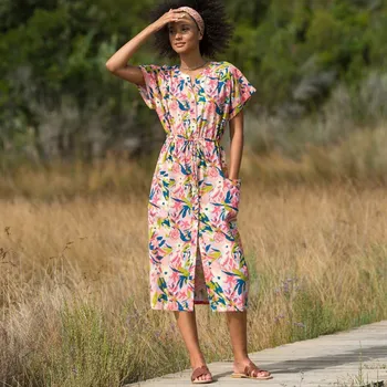 Dámské šaty Blancheporte Šaty Broskvovázelená 42