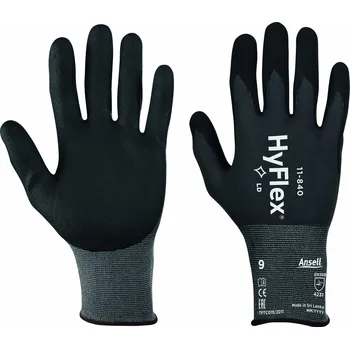 ANSELL HYFLEX 11-840 / Máčené rukavice, nitrilová pěna Ansell FORTIX 11