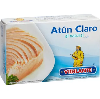 konzervovaná ryba Vigilante Tuňák žlutoploutvý (Atún Claro) ve vlastní šťávě 111 g