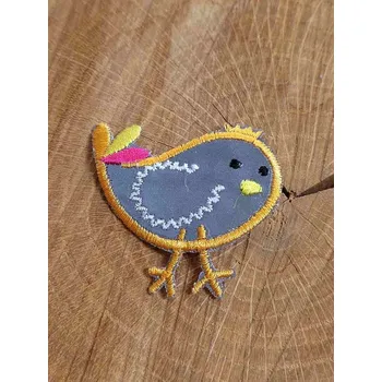 Textilní nažehlovací páska Nažehlovačka reflexní ptáček/ kuře