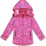 DÍVČÍ SOFTSHELLOVÁ BUNDA S FLEECEM HB8630R Velikost: 98, Barva: Růžová