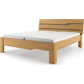 Postel Dřevěná postel Elen 200x180 Buk Doprava ZDARMA.