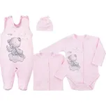 KOALA Angel 4dílná souprava růžová