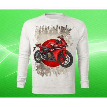 Pánská mikina mikina HONDA CBR 500 pánská S (mikina s motorkou)