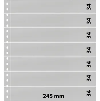 Obal pro sběratelský předmět Lindner OMNIA listy - 7 kapes Varianta: bílá, Velikost balení: 1 ks