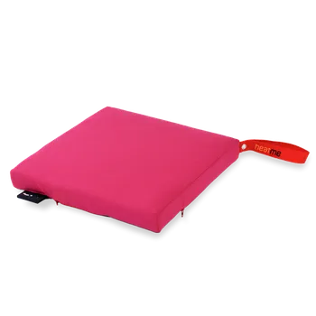 Podsedák Vyhřívaný podsedák HEATME Classic - růžová 40x40x4 cm, bateriový