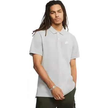 Pánská polokošile Nike NSW Polo Matchup šedá