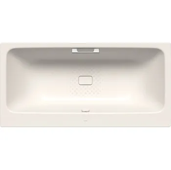 Vana Obdélníková vana KALDEWEI ASYMMETRIC DUO 740 s otvory na madla 80 x 170 cm pergamon lesklá protiskluzný povrch odperlovací efekt 274010223231