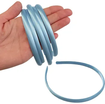 Čelenka Čelenka jednoduchá potažená - šířka 10mm - světle modrá