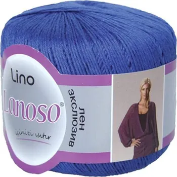 Příze Příze Lino 954 královská modrá Lanoso