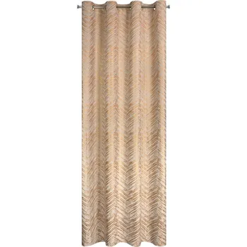 Závěs Eurofirany Sara krémový/zlatý 140 x 250 cm