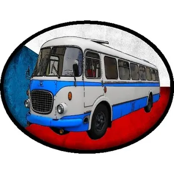 Nášivka nášivka s autobusem ŠKODA RTO 706