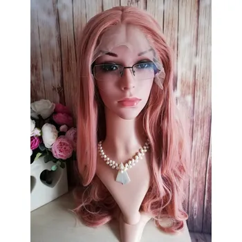 Paruka Wigorous Rachel - lace front růžová paruka