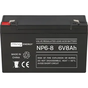 Trakční baterie Olověná baterie 6V 8Ah