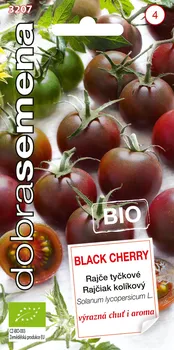 Semeno Dobrá semena Rajče tyčkové třešňové Black Cherry BIO 10 ks