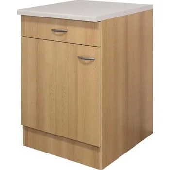 Kuchyňská skříňka Kuchyňská skříňka spodní s dvířky Flex Well Nano/Ischia šířka 60 dekor buk