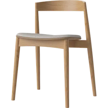 Jídelní židle Kite, Čalounění Quattro cognac, Povrchy černá