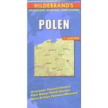 Hildebrand's Urlaubskarte Polen. Poland. Pologne
