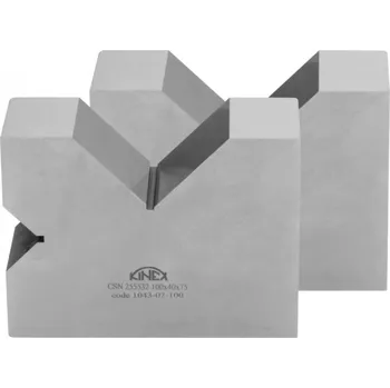 rýsovací prkno Rýsovací podložka čsn255532-s dvěmi zářezy(pár)-kalené 180x70x130mm, (1043-02-180)