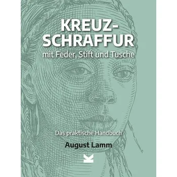 Encyklopedie Kreuzschraffur mit Feder, Stift und Tusche. - Lamm, August