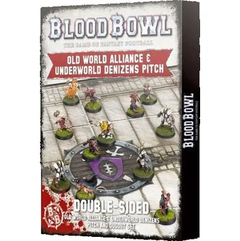 Desková hra Blood Bowl - Old World Alliance & Underworld Denizens Pitch and Dugout Set