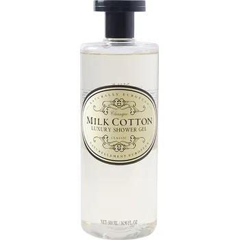 Sprchový gel Naturally European sprchový gel milk cotton, 500 ml