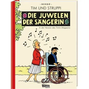 Komiks pro dospělé Tim und Struppi: Sonderausgabe: Die Juwelen der Sängerin - Hergé