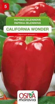 Semeno Osiva Moravia Paprika zeleninová California Wonder 0,5 g