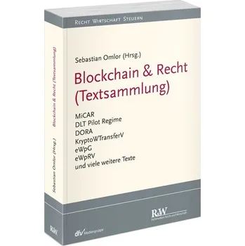 Blockchain & Recht (Textsammlung) - Omlor, Sebastian