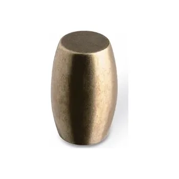 Nábytkové kování Nejlevnější kovové úchytky, kov, staromosaz, průměr 16 mm 932-16 ZN10