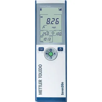 Oximetr přenosný Mettler Toledo Seven2Go, Typ: S4-Meter, Popis: Samostatný přístroj bez sondy (součástí dodávky je držák sondy a zápěstní řemínek)