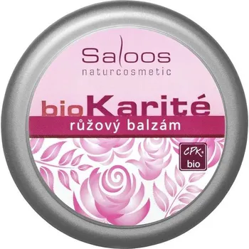 Masážní přípravek Saloos Bio Karité balzám - Růžový 250 ml