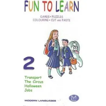 Fun to Learn 2 Games, Puzzles, Colouring, Cut and Paste