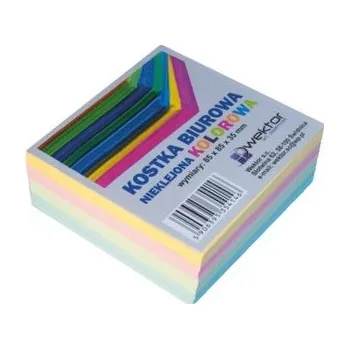 Set školních potřeb Kostka kolor 85x85mm 3,5cm