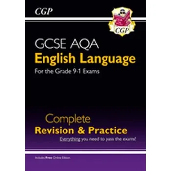Cizí jazyk GCSE English Language AQA Complete Revision & Practice - Grade 9-1 Course (with Online Edition) - CGP Books