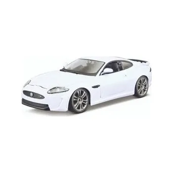 autíčko Jaguar XKR-S white 1:24 BBURAGO