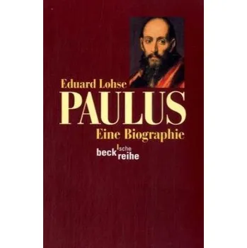 Literární biografie Paulus - Lohse, Eduard