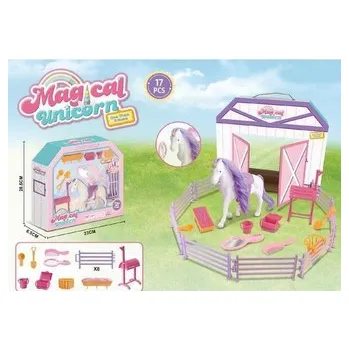 Figurka Jednorożec z akcesoriami (pl, 2000, SWEDE)