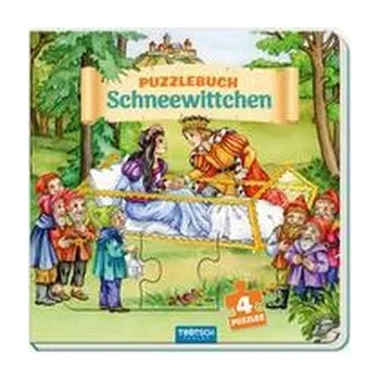 První čtění Trötsch Pappenbuch Puzzlebuch Schneewittchen - Trötsch Verlag