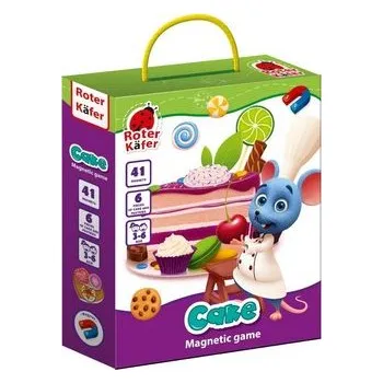 Puzzle Gra magnetyczna Ciasto