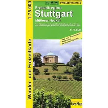 GeoMap Karte Freizeitregion Stuttgart, Mittlerer Neckar