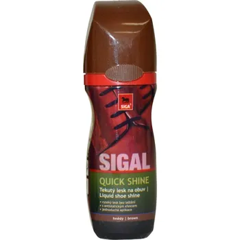 Pracovní obuv SIGAL Tekutý lesk na obuv 75 ml NO. 10, barva hnědá