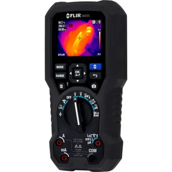 Termokamera Flir Systems termovizní multimetr s funkcí IGM FLIR 160x120px do 150 stupňů C s flexibilními měřicími kleštěmi a Li-Poly baterií