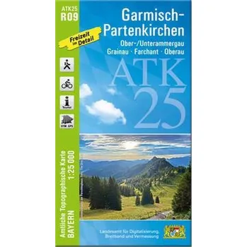 ATK25-R09 Garmisch-Partenkirchen (Amtliche Topographische Karte 1:25000) - Landesamt für Denkmalpflege Hessen