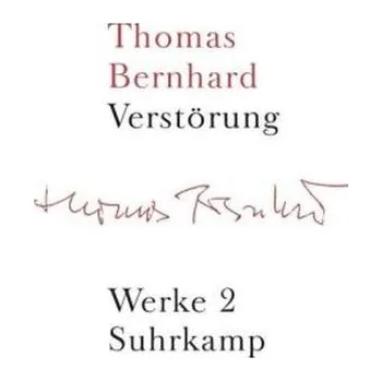 Verstörung - Thomas Bernhard (1967)