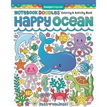 První čtění Notebook Doodles Happy Ocean - Volinski, Jess