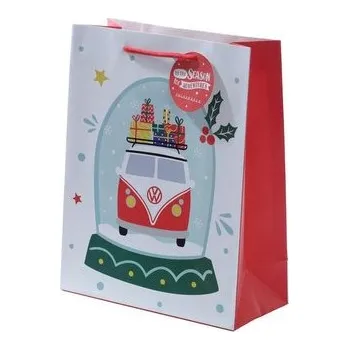 VÁNOČNÍ DÁRKOVÁ TAŠKA VOLKSWAGEN 33 cm