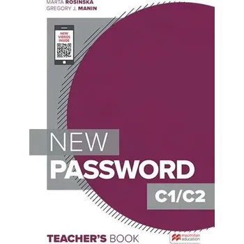 Anglický jazyk New Password C1/C2 Książka nauczyciela z kodem do Teacher's App + Audio CD - James Savery,Gregory J. Manin,Marta Rosińska