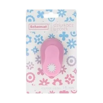 Set školních potřeb Dziurkacz ozdobny 16mm słońce MIX